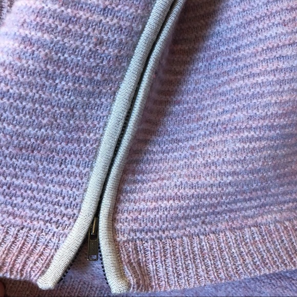 J. Crew 100% Merino Wool Crew Neck Sweater with Zipper Sides - Picture 5 of 10